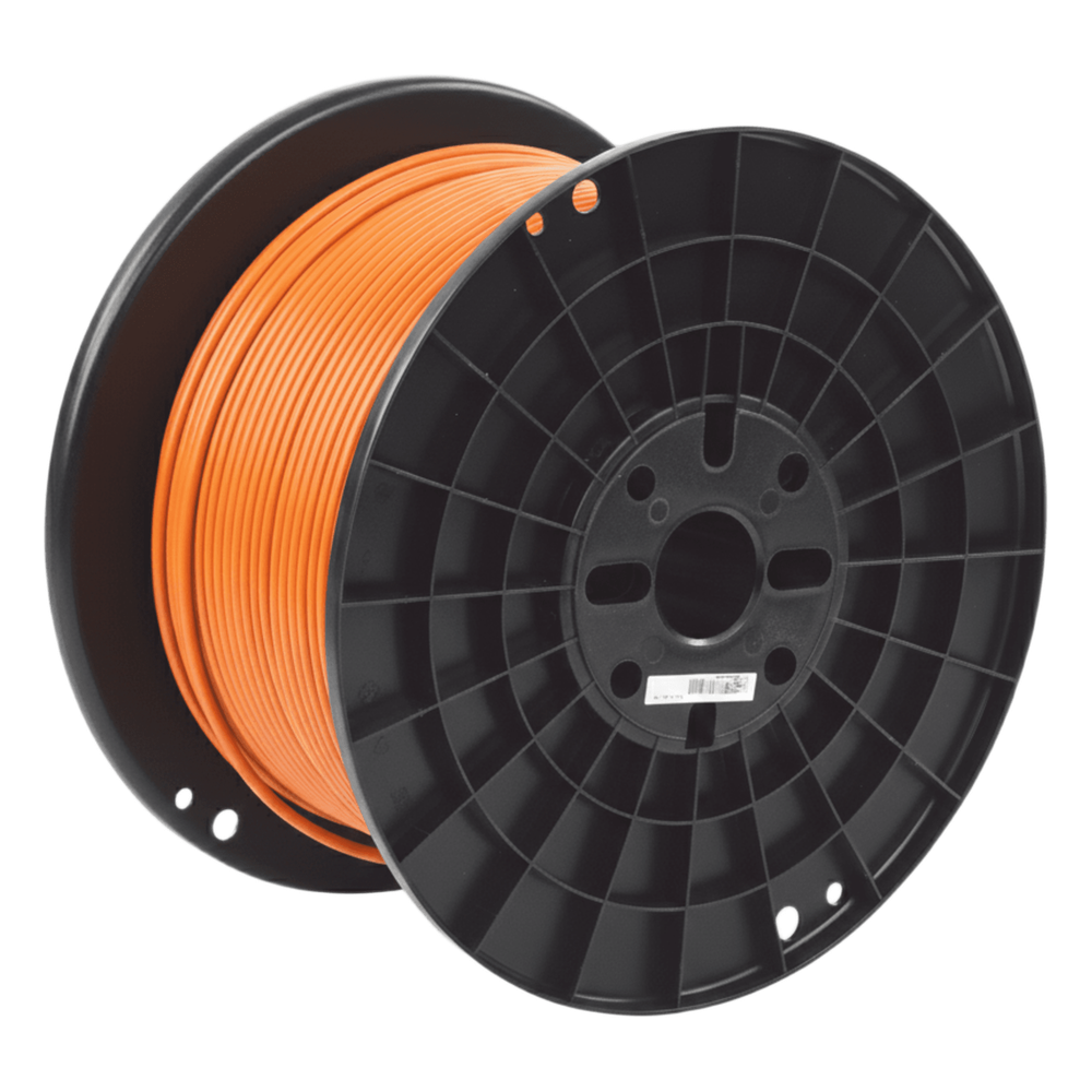 Bobina de cable Cat6A 305 m, UTP, 23 AWG, naranja