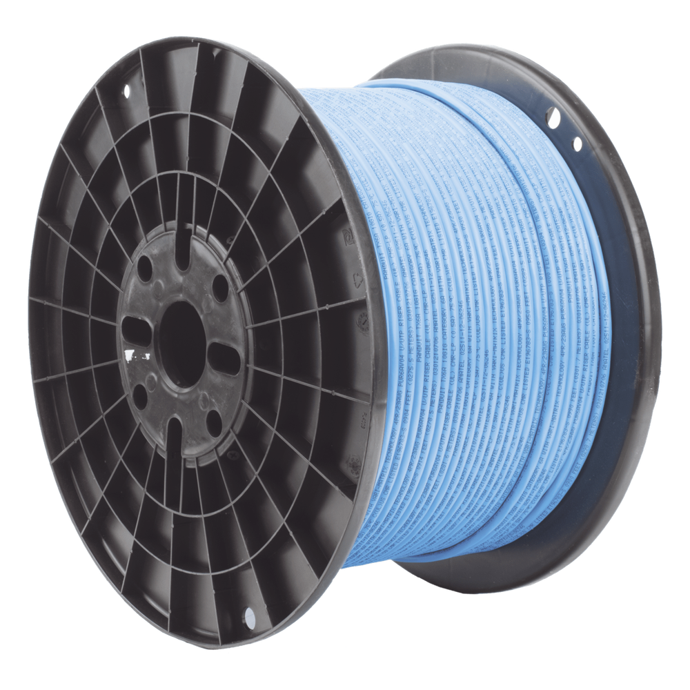 Bobina de cable Cat6A 305 m, UTP, 23 AWG, azul
