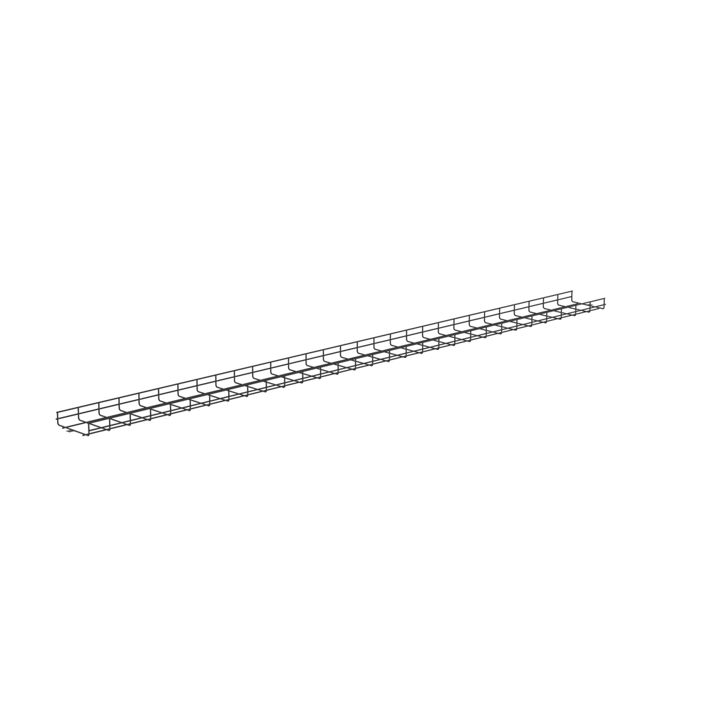 Charola Wire Basket de 8 in (203 mm) de Ancho Cat6, 8", negro