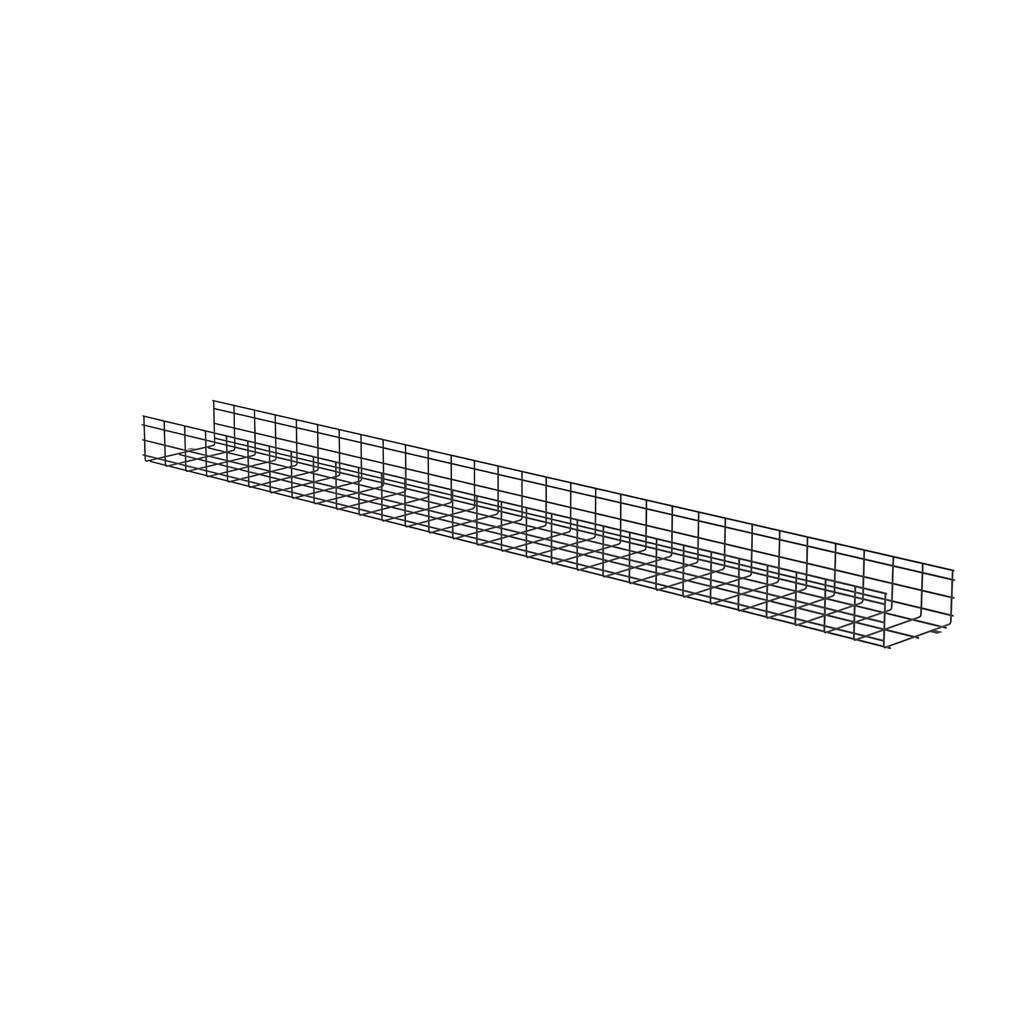 Charola Wire Basket de 12 in (304 mm) de Ancho Cat6, 12", negro