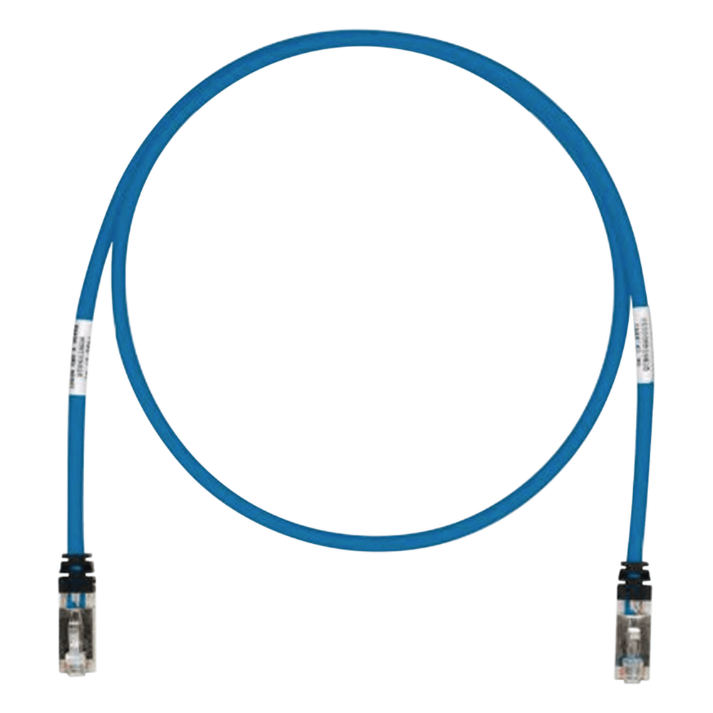 Patch cord Cat6A S/FTP, 20 m, azul