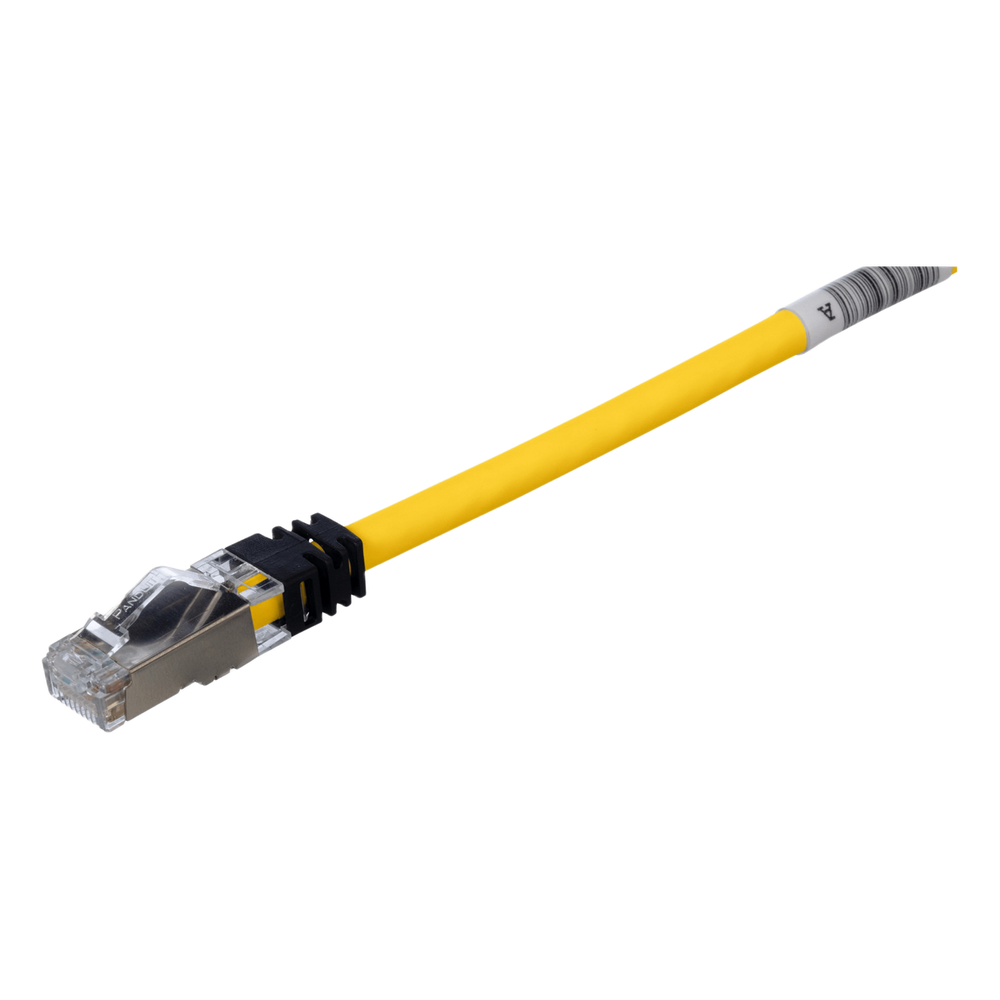 Patch cord Cat6A S/FTP, 3 m, amarillo