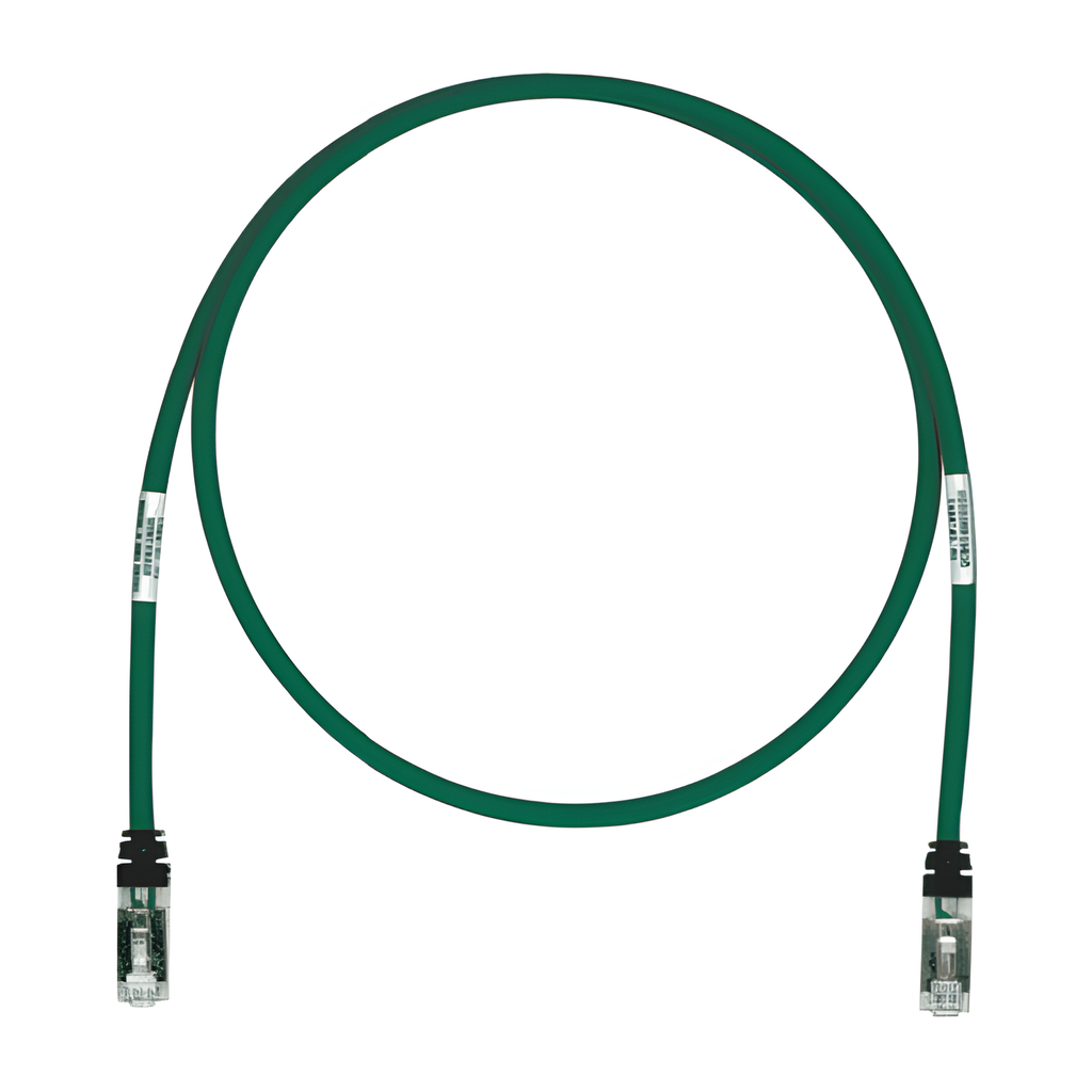 Patch cord Cat6A S/FTP, 1.52 m, verde