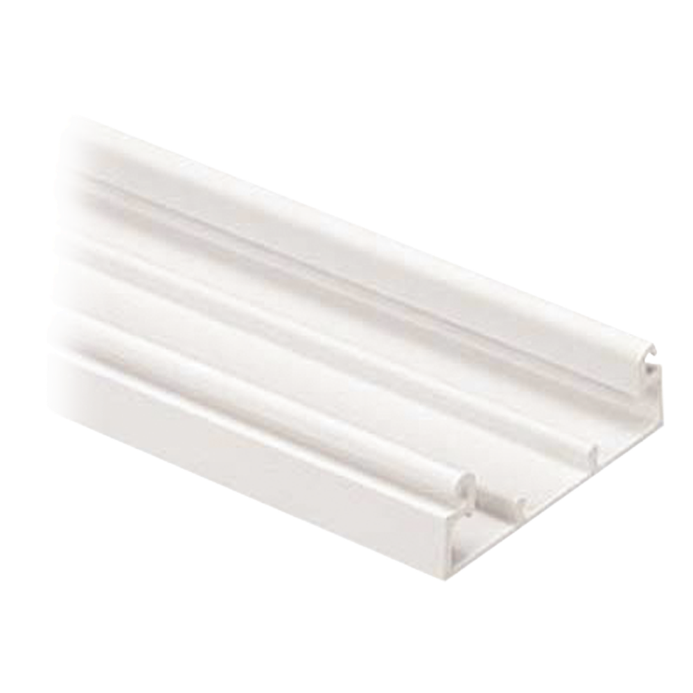 Base para canaleta T-45 60.3 x 18.5 x 2400 mm, blanco
