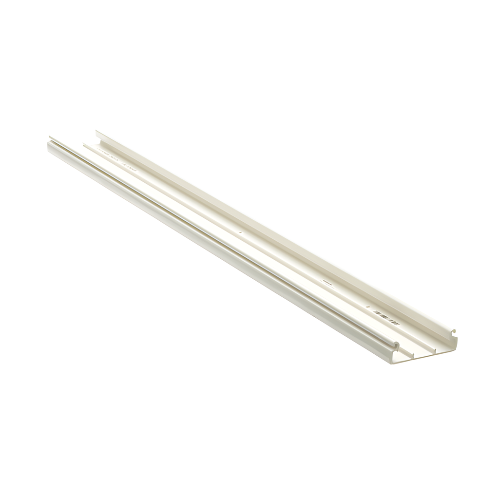 Base para canaleta T-45 60.3 x 18.5 x 2400 mm, blanco