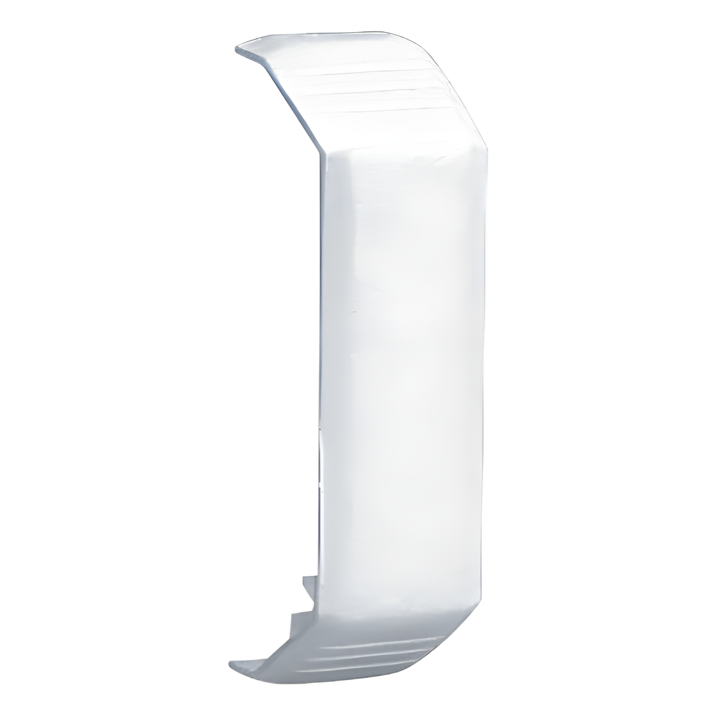 Unión recta de tapa blanco