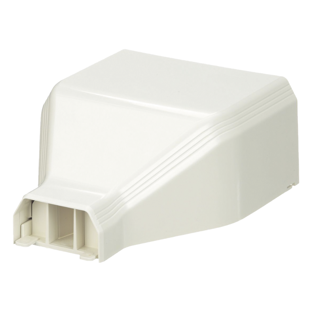 Conexión de tubería a canaleta T45 1/2", blanco