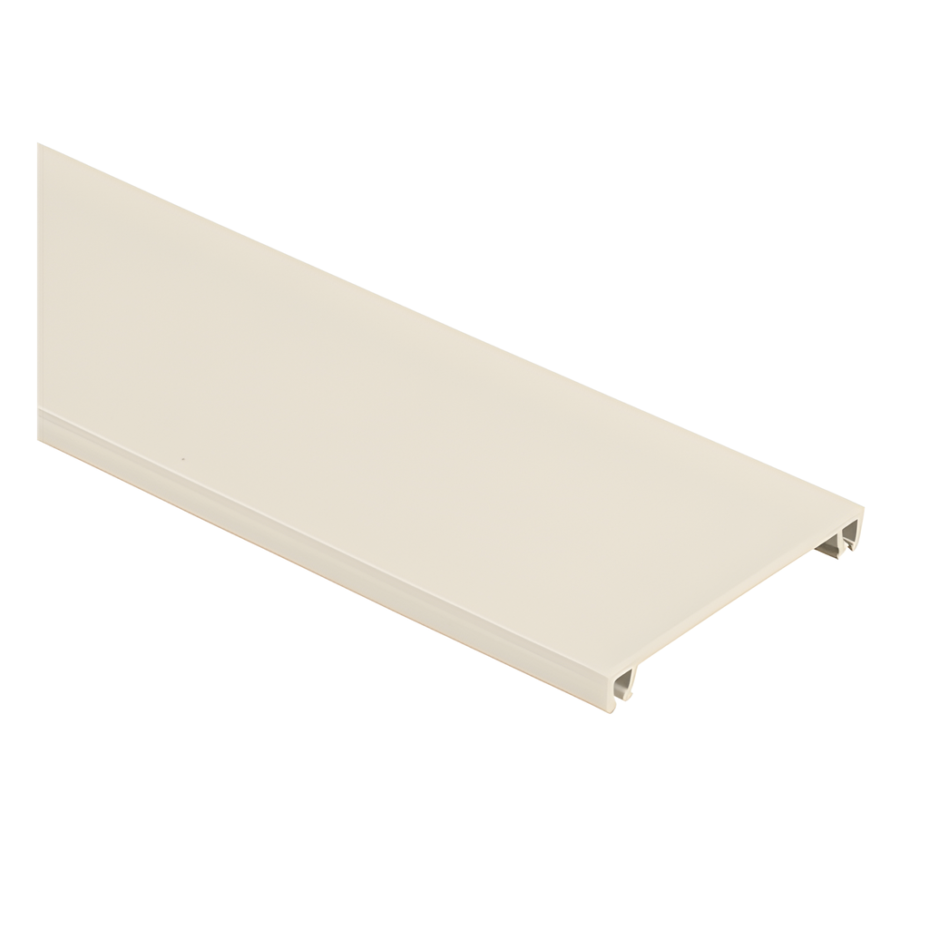 Cubierta para canaleta T-70 70.1 x 9.1 x 1800 mm, blanco