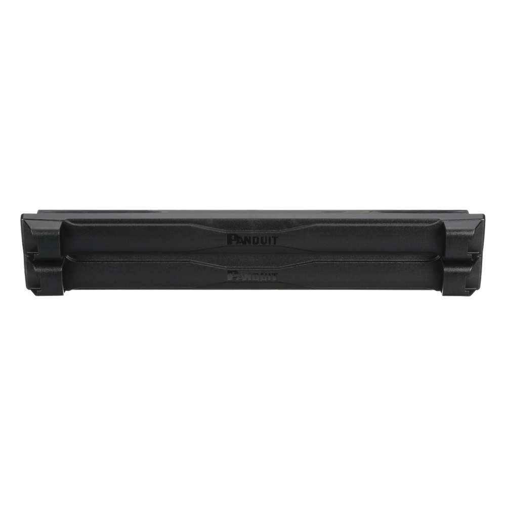 Tapa Ciega Estándar de 19in 19", 2 UR, negro