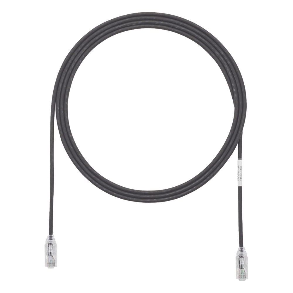 Patch cord Cat6 UTP, 4.57 m, negro, 28AWG