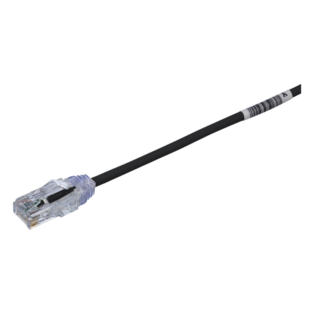 Patch cord Cat6 UTP, 6.1 m, negro, 28AWG