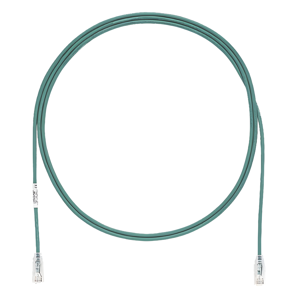 Patch cord Cat6 UTP, 6.1 m, verde, 28AWG