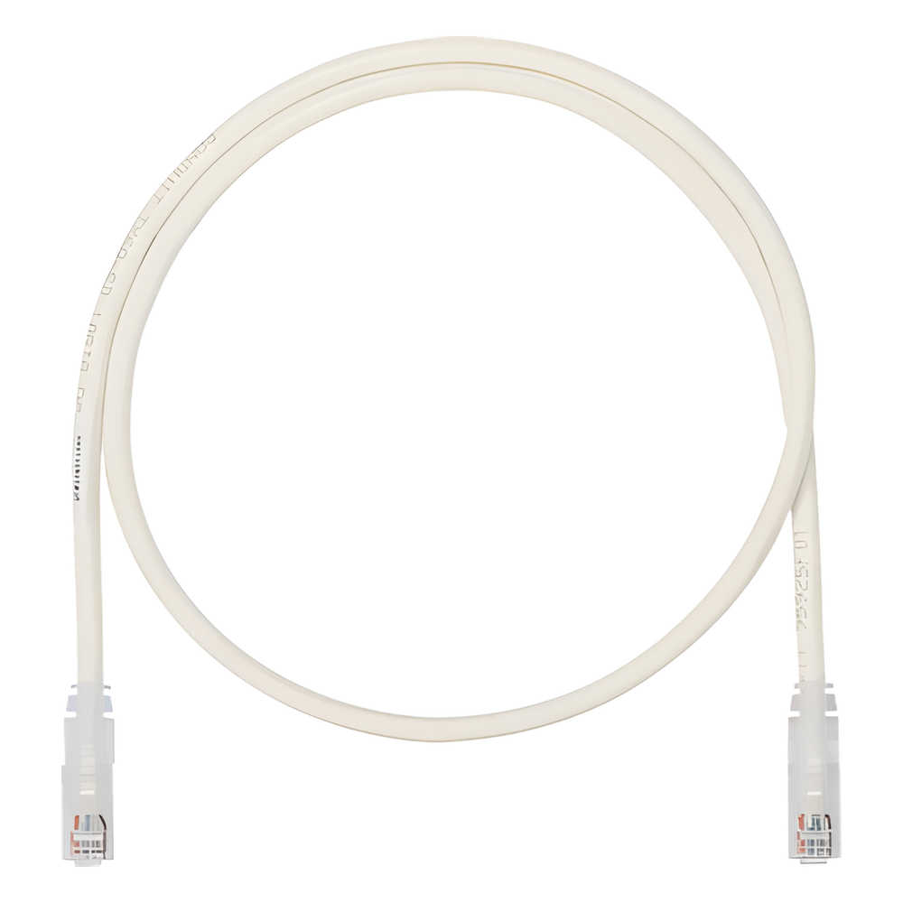 Cable de Parcheo UTP, Cat6A, 24 AWG, CM, Color Blanco, 4.57 Metros (15 Pies)