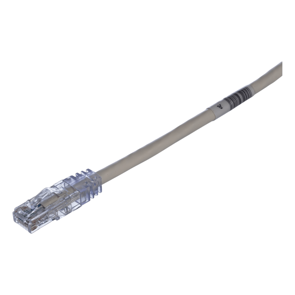 Patch cord Cat6 UTP, 0.3 m, blanco, 24 AWG