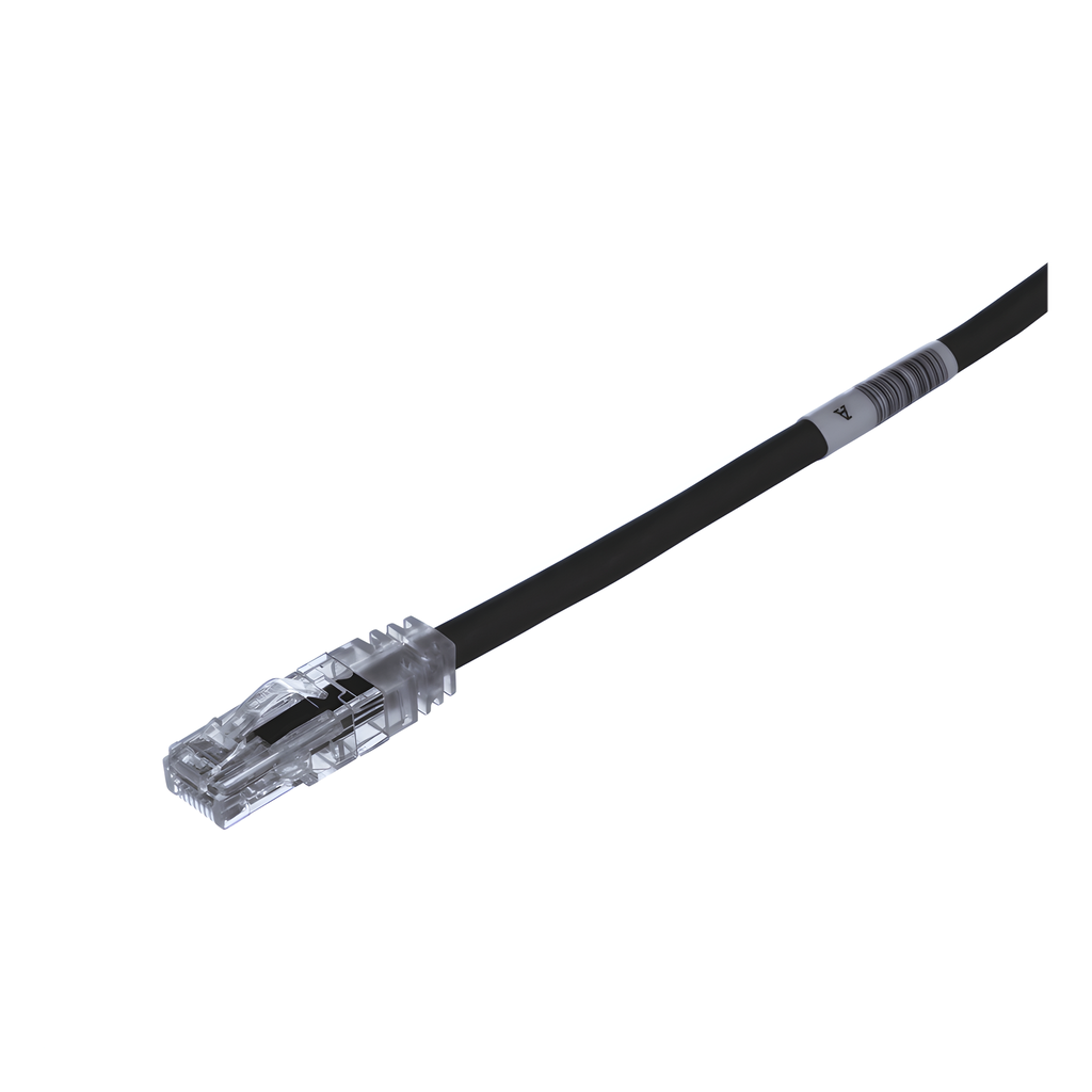 Patch cord Cat6 UTP, 6.1 m, negro, 24 AWG