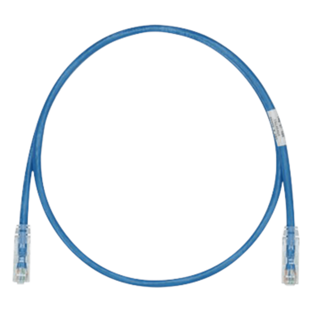 Patch cord Cat6 UTP, 20 m, azul, 24 AWG