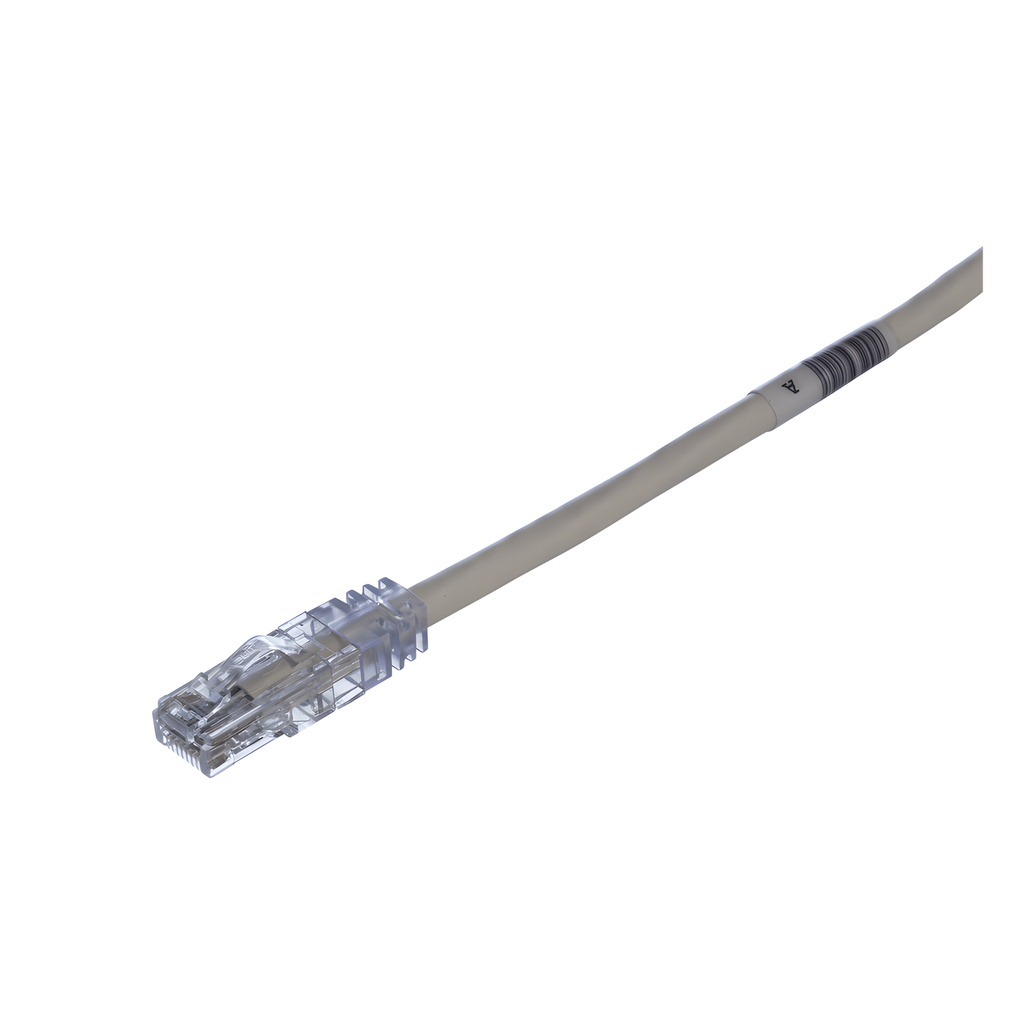 Patch cord Cat6 UTP, 7.62 m, blanco, 24 AWG