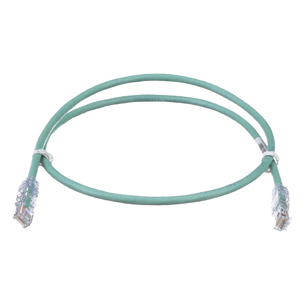 Patch cord Cat6 UTP, 0.91 m, verde, 24 AWG