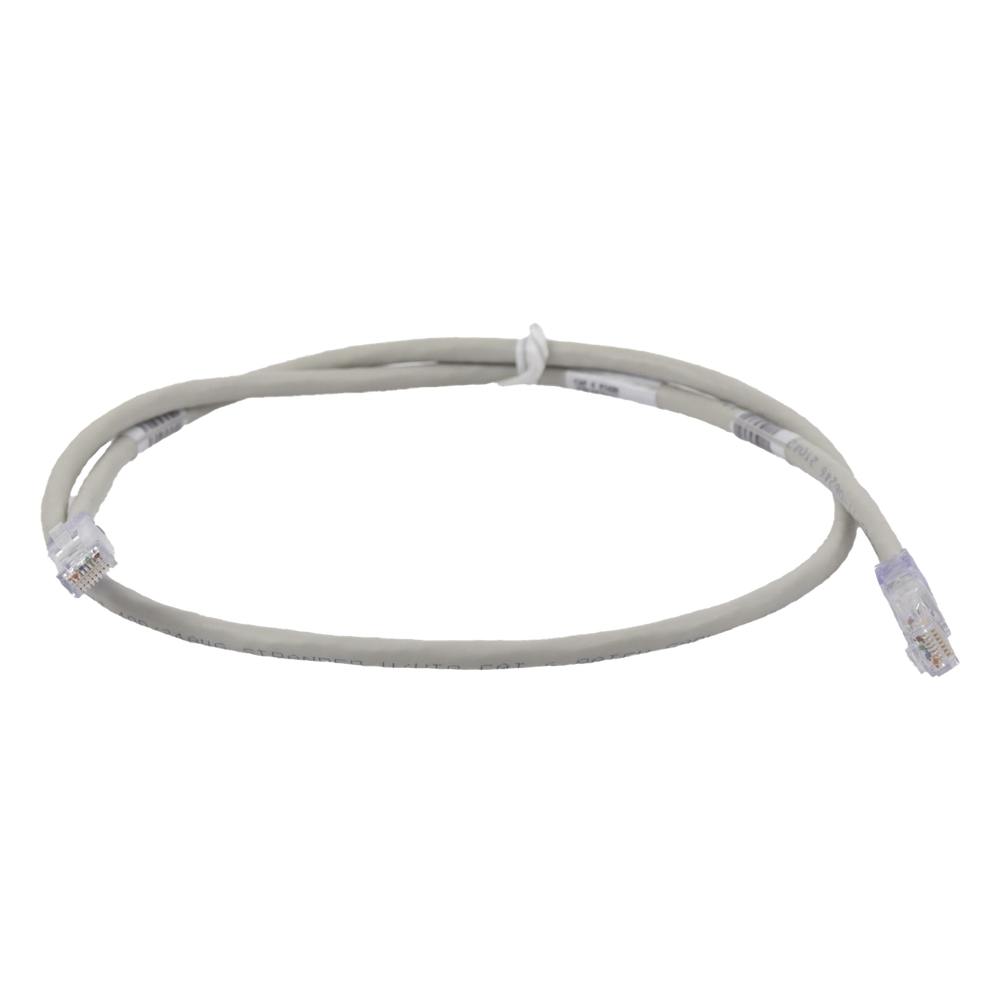 Patch cord Cat6 UTP, 0.91 m, gris, 24 AWG