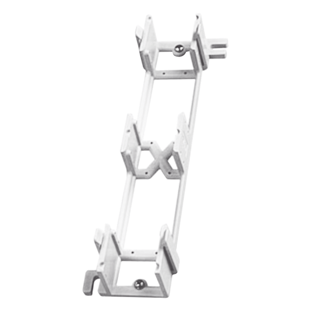 Montaje de pared blanco