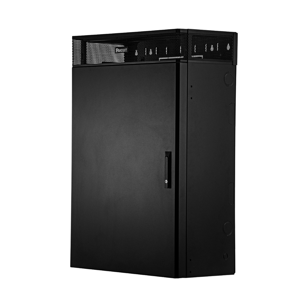 Gabinete de pared 6 UR, negro