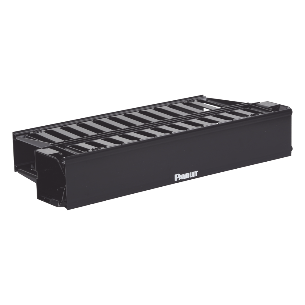 Organizador de cables horizontal 2UR, 19"