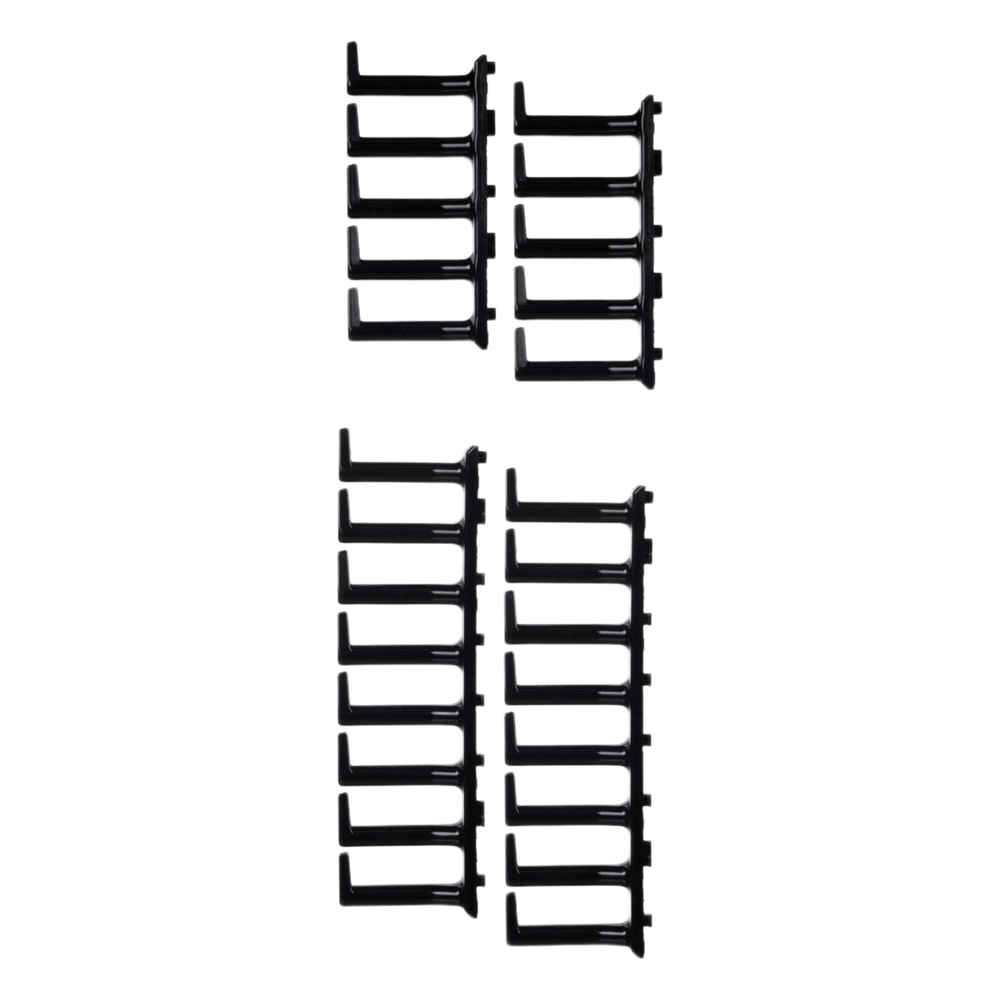Kit de Dedos para Administración de Cables en Gabinetes 45 UR, negro