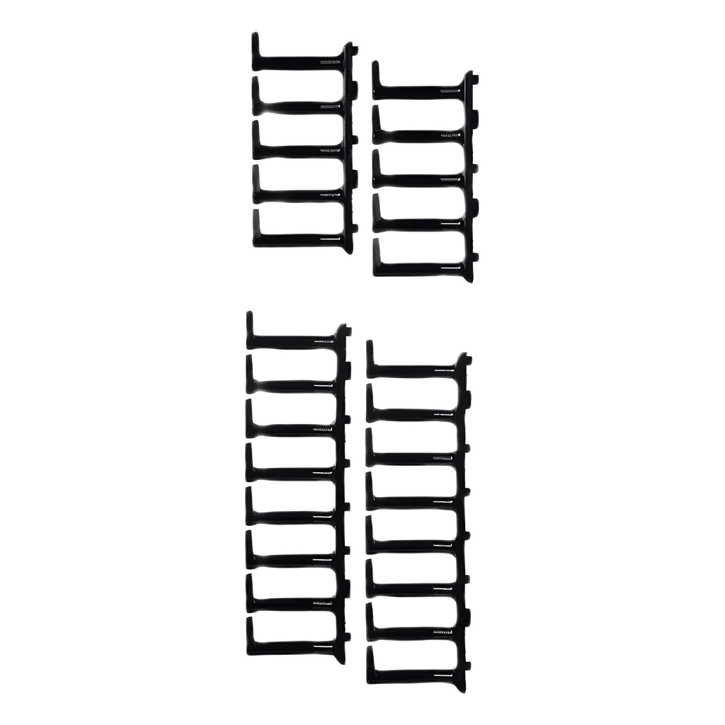 Kit de Dedos para Administración de Cables en Gabinetes 48 UR, negro