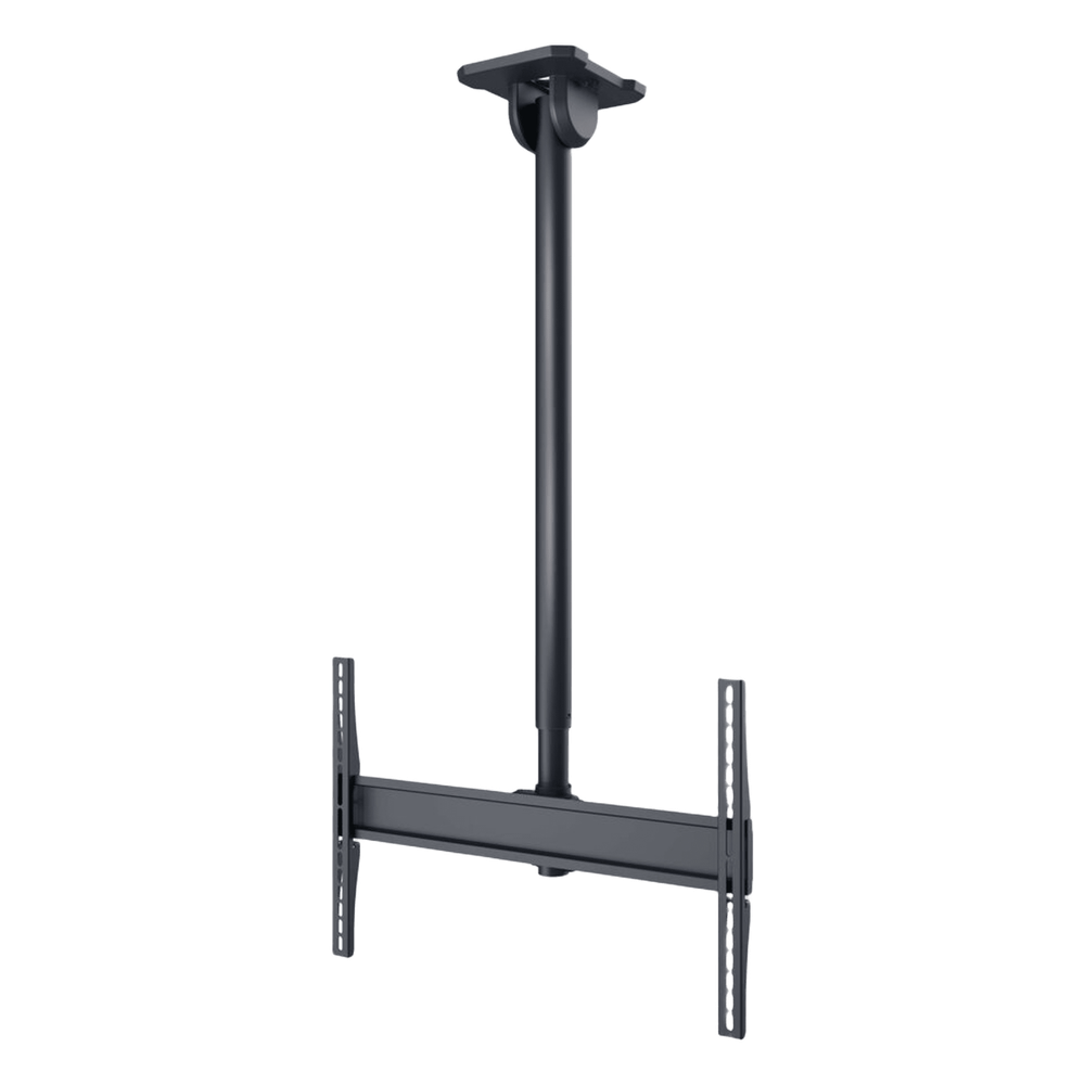 Soporte de Techo Universal Paramount PCM150 para Pantallas de 43" a 90"+ / Capacidad de Carga 150 lb (68 kg) / Ajuste Vertical 39.59" a 63.21" / Rotación 360° / Inclinación +20° / -5° / montaje en Techos Planos