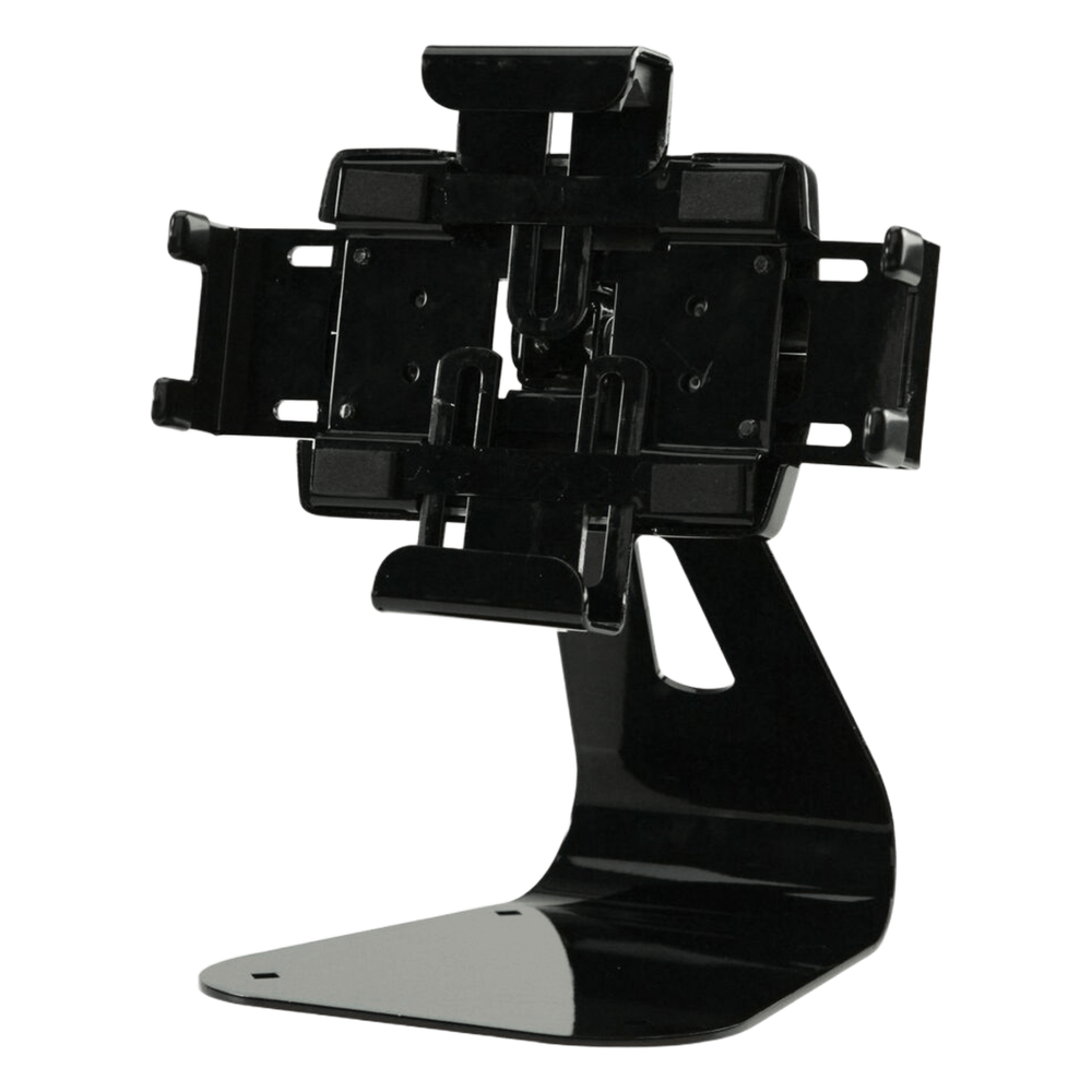 [PTM400S] Soporte de Mesa Universal para Tabletas / Ajuste Universal Altura-Ancho / Inclinación ±30° / Rotación 360° / Capacidad 5 lb (2.27 kg) / Versión Seguridad Antirrobo / Gestión de Cables