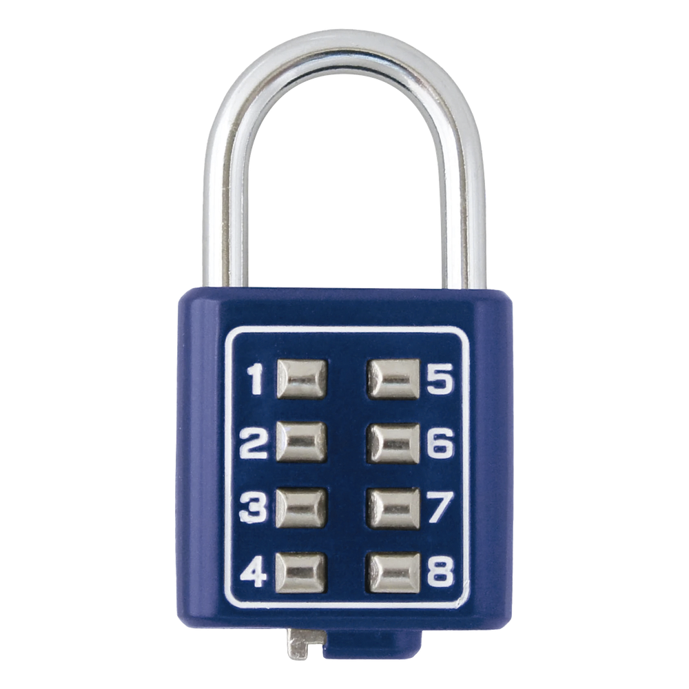 Candado Digital de Combinación M35 azul