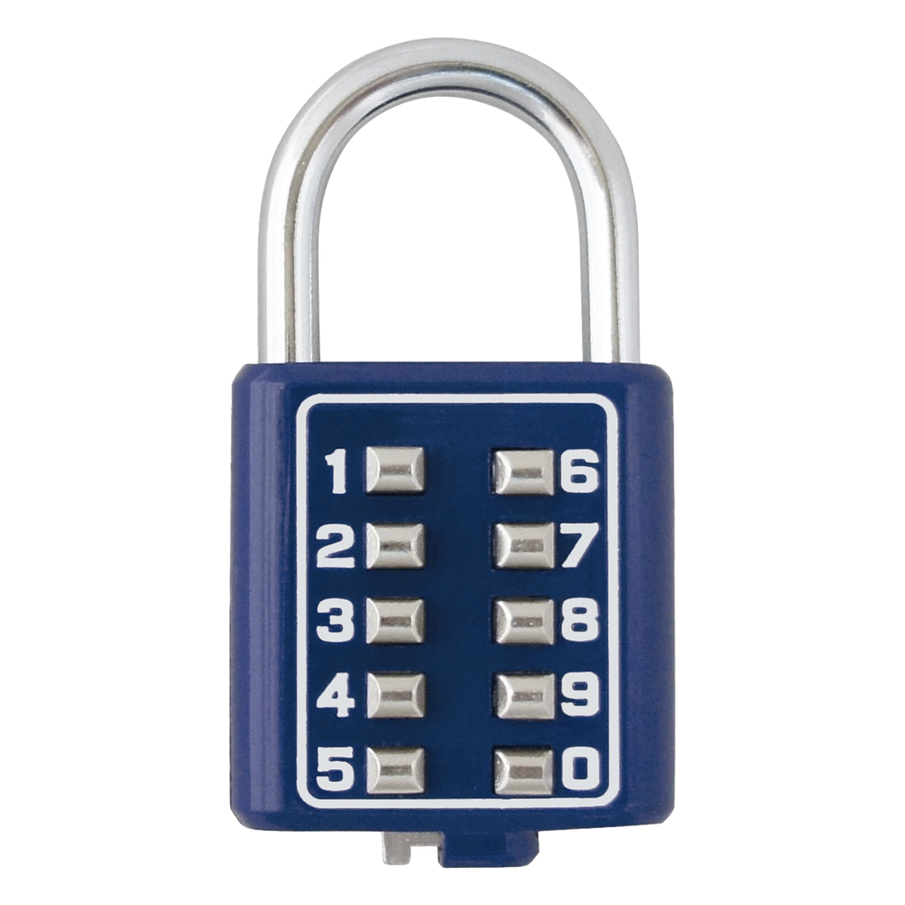 Candado Digital de Combinación M40 azul