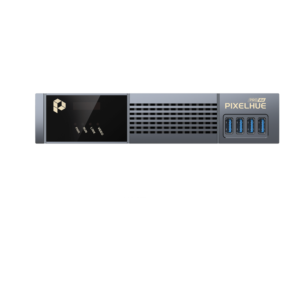 [PD3-2K] Procesador AVoIP Dual-Streaming / Encoding y Decoding Integrado / Algoritmo InstSight + H.264 / H.265 / 1G Ethernet + Fibra Óptica SFP / KVM Multi-Plataforma / PoE+ / 8 Capas 1080p / Sincronización Nanosegundo