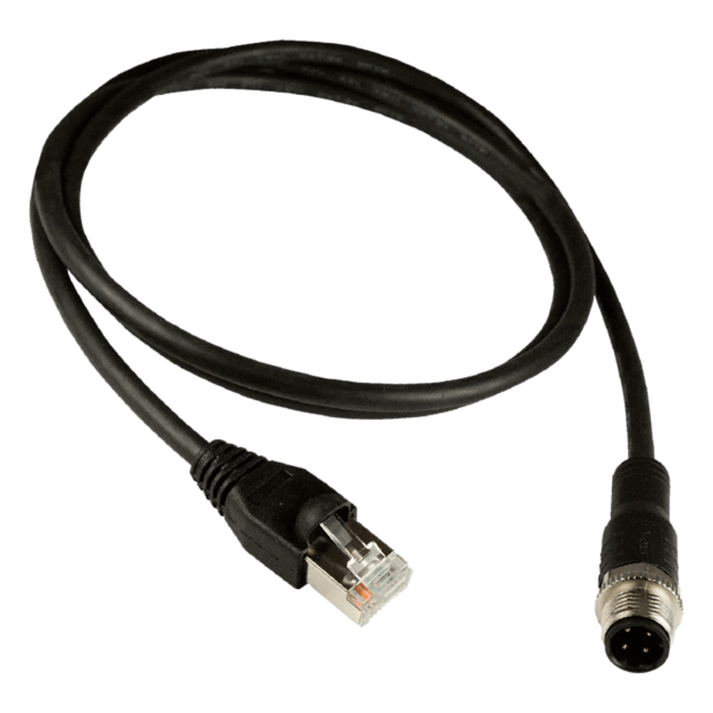 Cable Ethernet M12 Macho a RJ45 de 4 pines 10 m