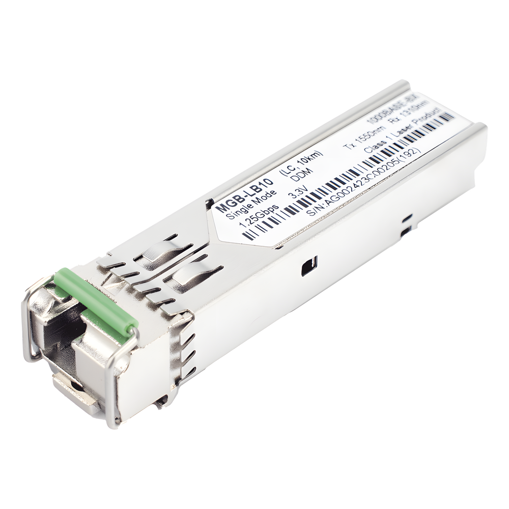 Transceptor SFP 1G, monomodo, 10 Km, 1550nm, LC