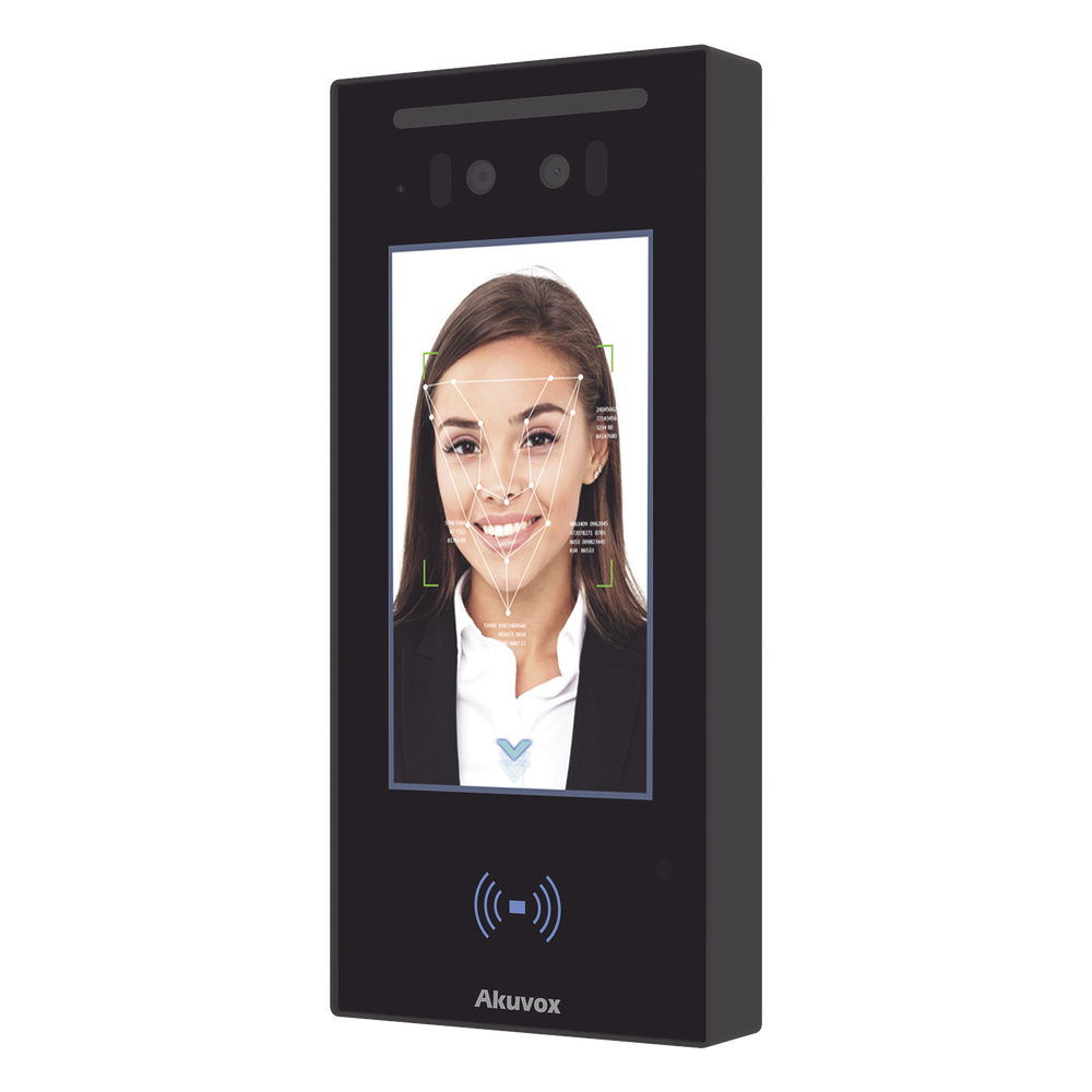 [E16C] Frente de Calle / Ideal para fraccionamientos / Administración 100% en la Nube / Notificación a APP / Llamada Telefónica / SIP / ONVIF / Reconocimiento Facial / QR y PIN para Visitas desde la APP / IP65 / Bluetooth / NFC