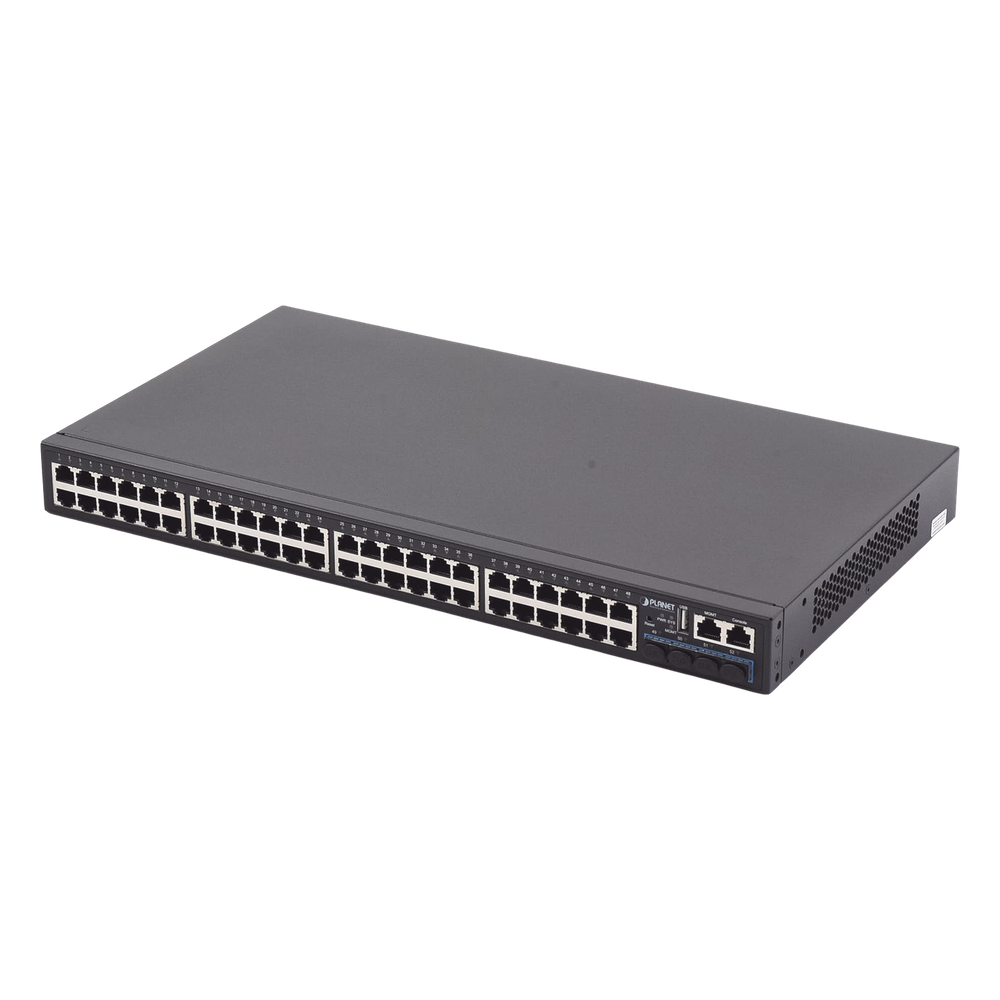 Switch Administrable Stackeable Capa 3, 48 Puertos 10 / 100 / 1000T, 4 Puertos 10G SFP+