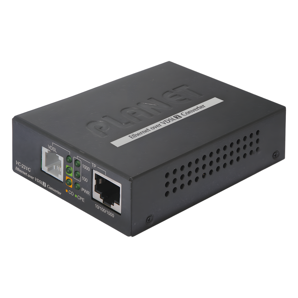 Convertidor de Medios Ethernet a Travez de VDSL2