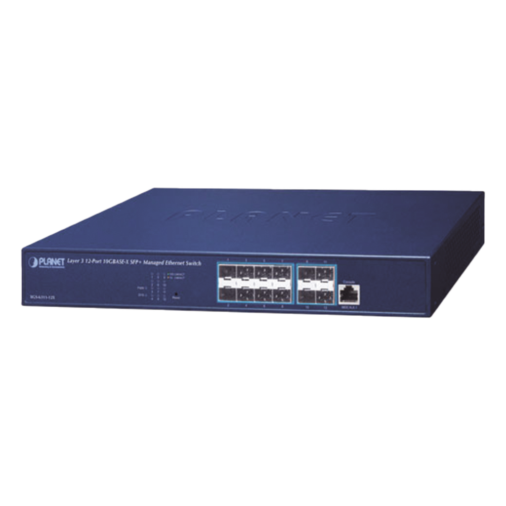 Switch administrable 12 puertos, capa 3, 12 puertos SFP+