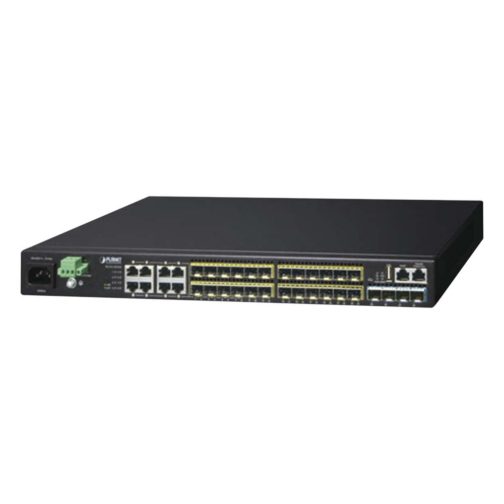 Switch administrable 24 puertos, Gigabit, capa 3, 24 puertos SFP