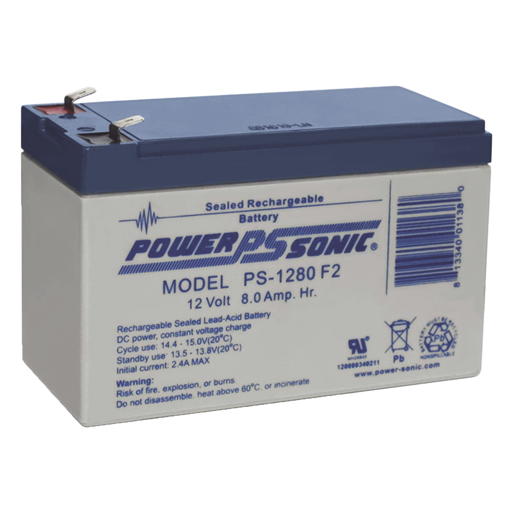 [PS-1280-F2] Batería 12 V, 8AH