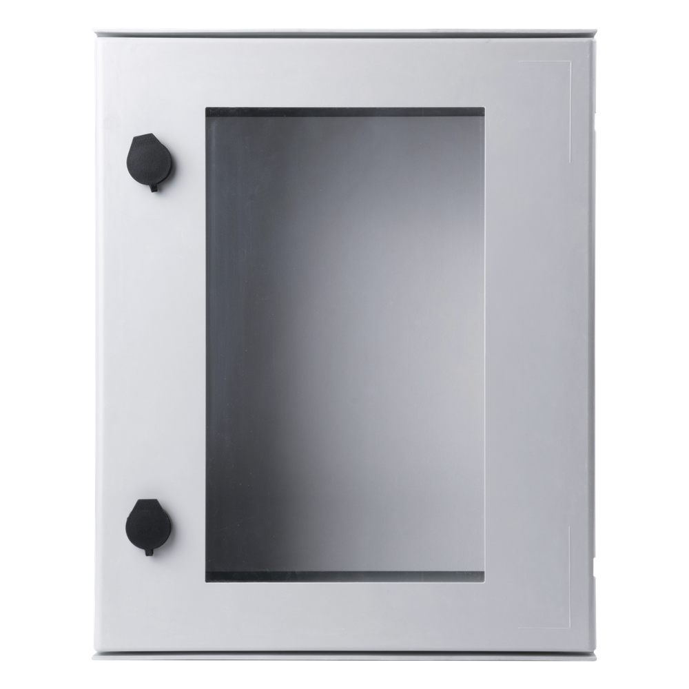 Gabinete para exterior 400 x 500 x 200 mm, IP65, transparente
