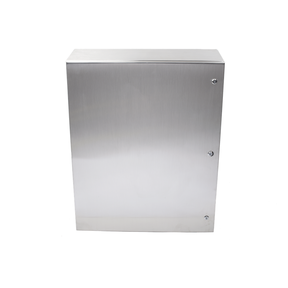 Gabinete para exterior 800 x 1000 x 300 mm, IP66, acero inoxidable