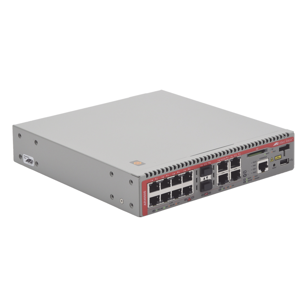 [AT-AR4050S-10] Router Firewall UTM, SD-WAN & Controlador Wireless (AWC), 300000 Sesiones concurrentes 450 Mbps