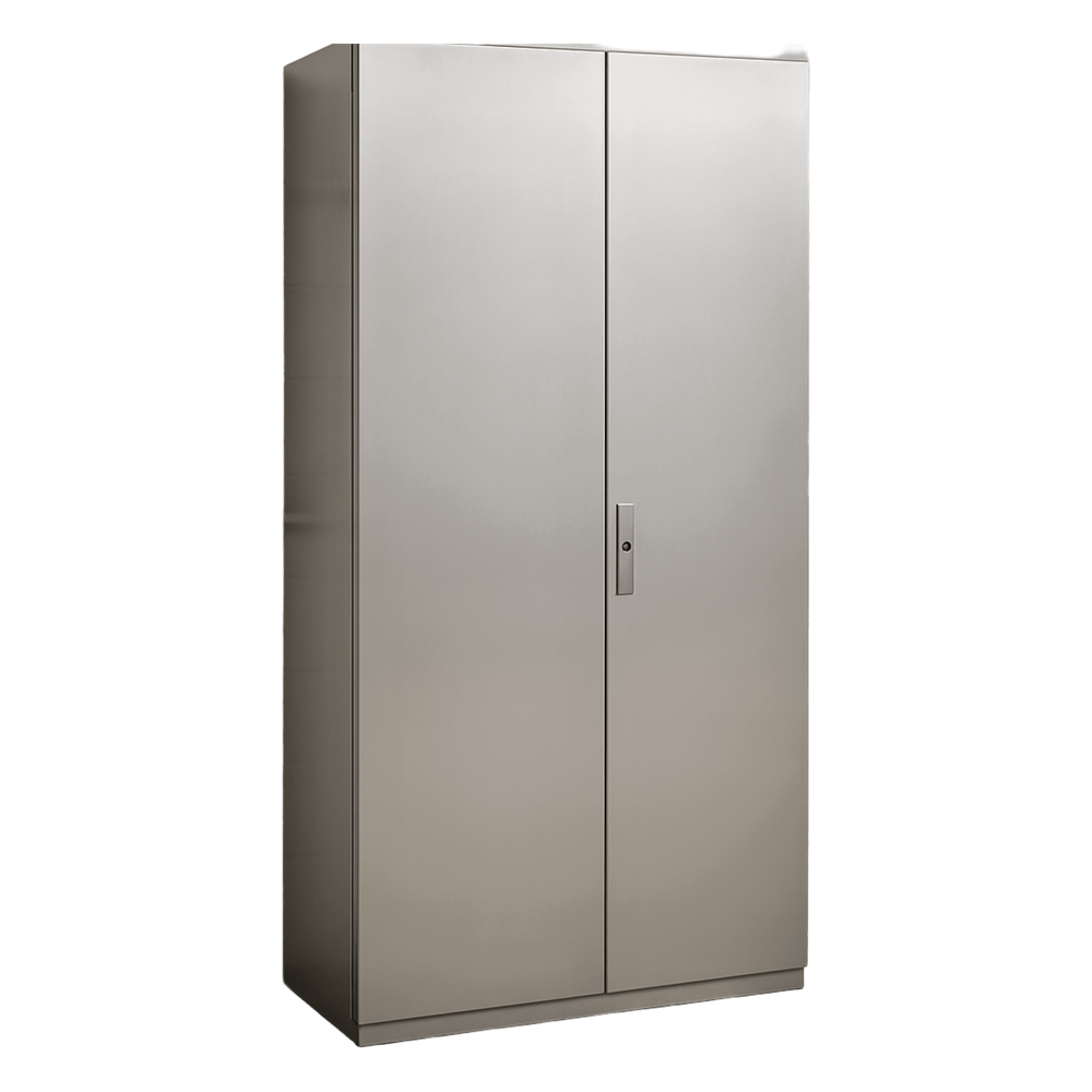 Gabinete 1000 x 2200 x 400 mm, IP55, acero inoxidable