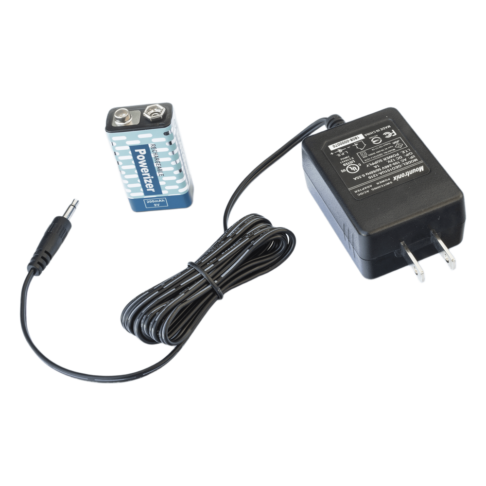 [9VBCV2] Cargador y batería recargable de 9 Vcc para detector portátil