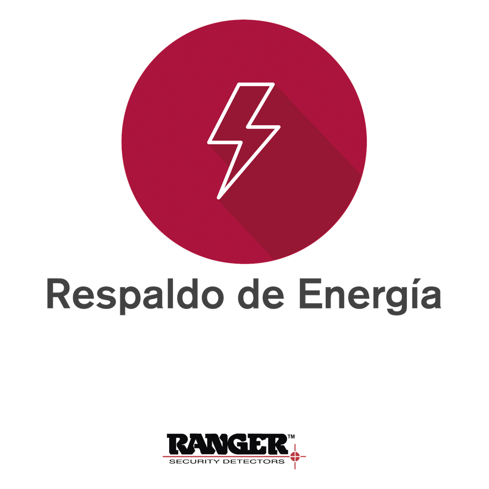 Respaldo de Energía con batería incluida (Hasta 8 horas)