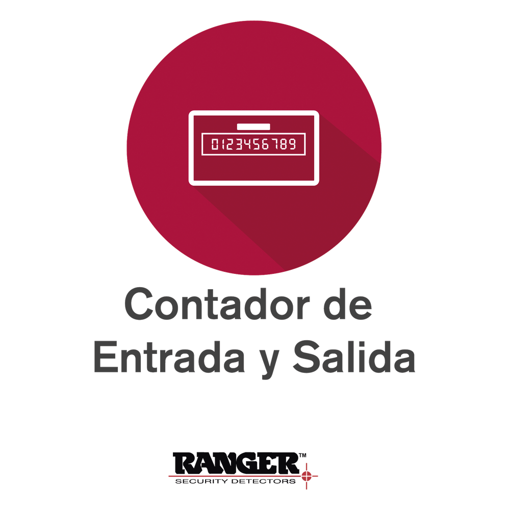Opcion de Contador de Entradas y Salidas de Personas Para Arcos INTELLISCAN / Solo Para Equipos Bajo Pedido / No Compatible con Arcos ya Instalados o Fabricados