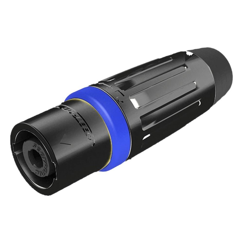 [SLDM4-B] Speakon Conector de cable macho de 4 polos
