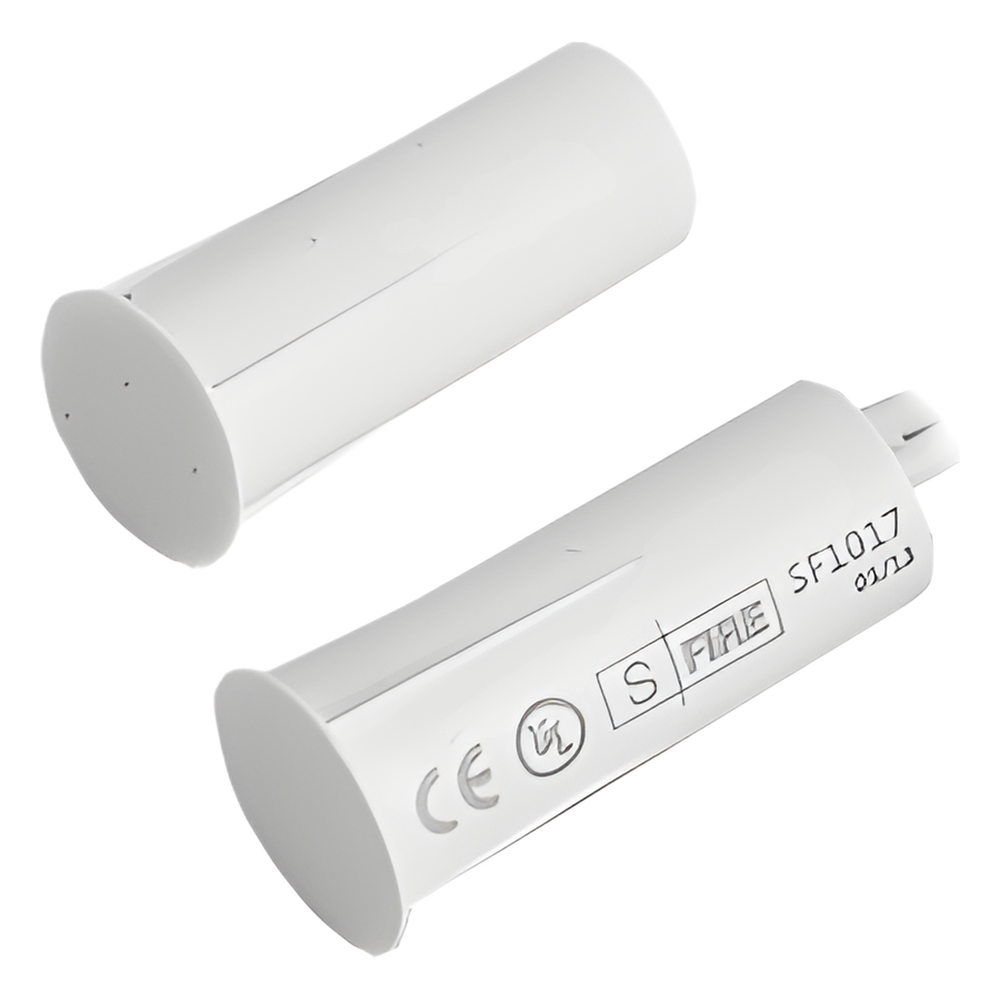 Contacto magnético empotrable, 19 mm, blanco